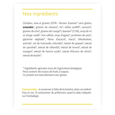 Daily - Barre Banane - Bio