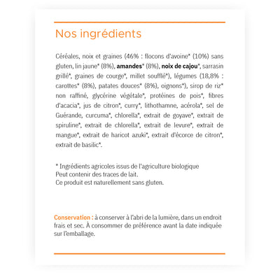 Daily - Barre Carottes - Bio