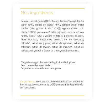 Daily - Barre Pois Chiches - Bio