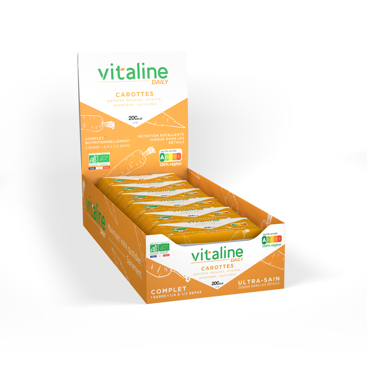 Daily - Barre Carottes - Bio