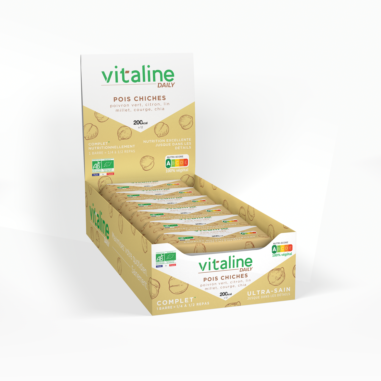 Daily - Barre Pois Chiches - Bio
